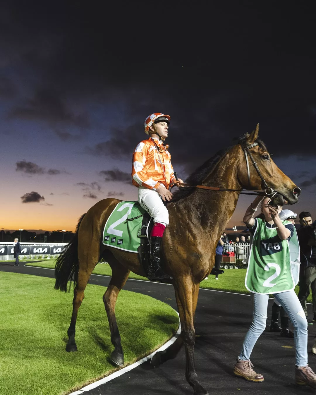 Canterbury Park Race Day Friday, 19 January 2024 Night Racing