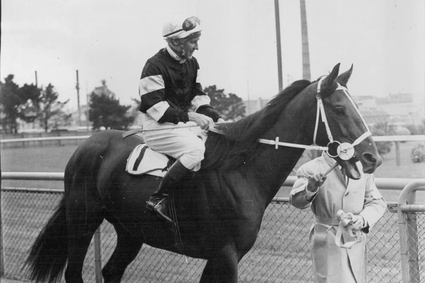 Pago Pago before winning the Golden Slipper in 1963 at Rosehill Gardens.