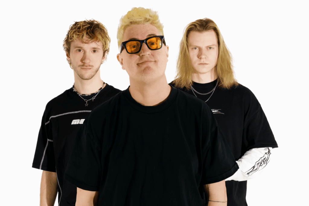Promotional photo of Australian band Mashd N Kutcher.